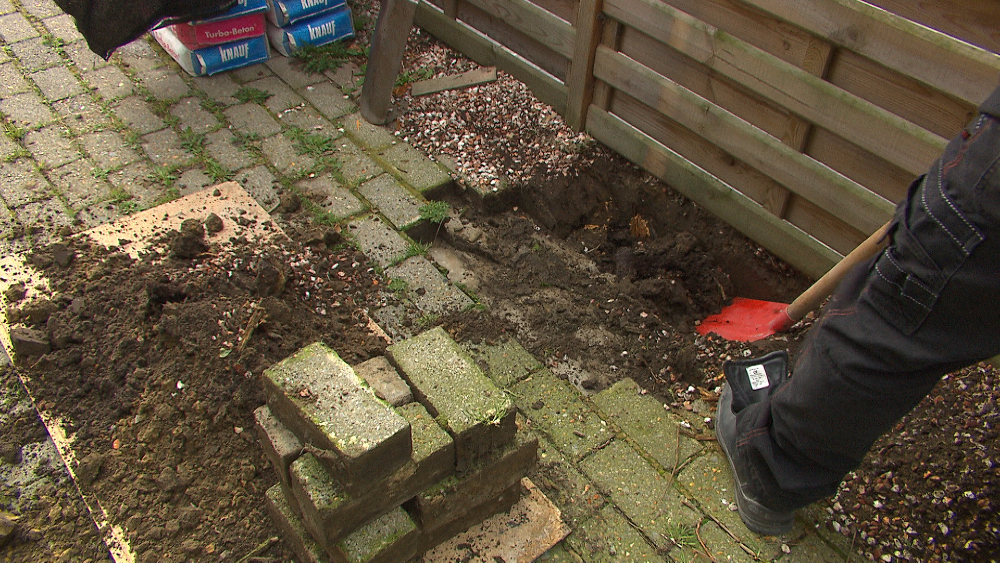 graven zelf tuinpoort maken