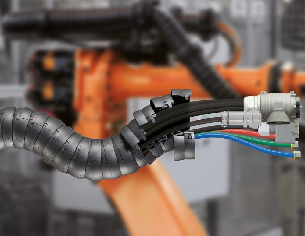 Chaîne porte-cables Plug & Play