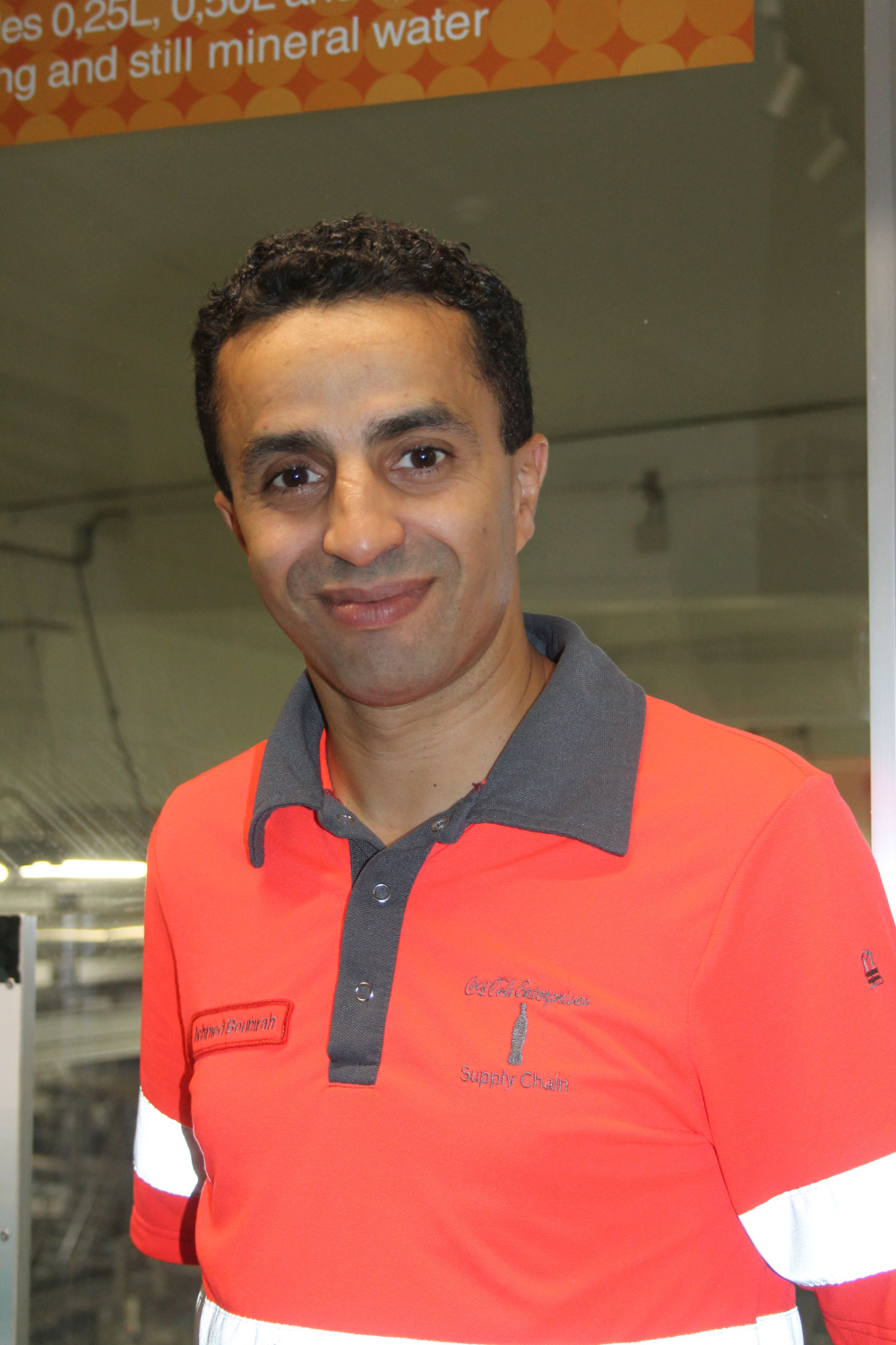 Achmed Boumrah, senior manager Manufacturing Operations & Operational Excellence bij Chaudfontaine