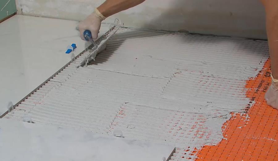 tweede lijmlaag carreaux sur bois