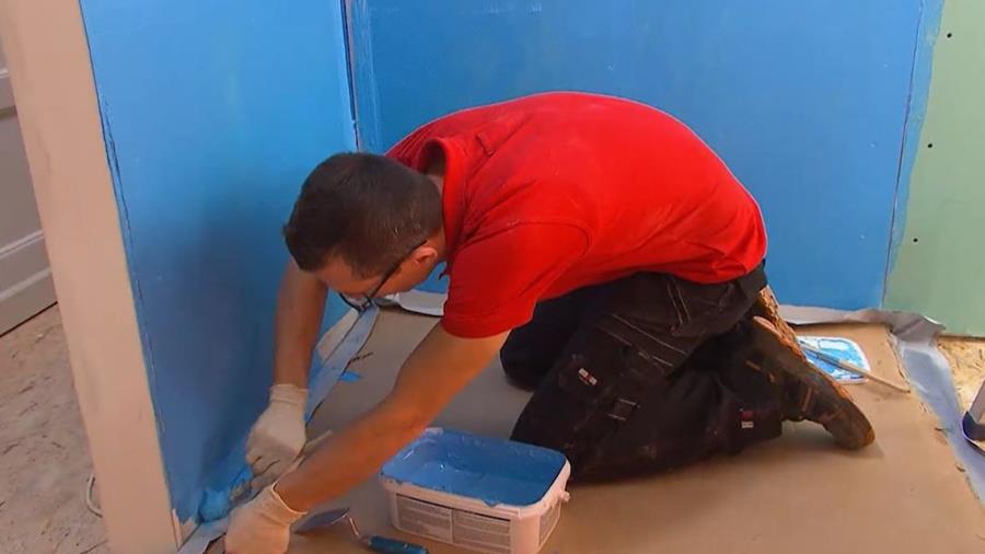tweede laag cementpanelen plaatsen