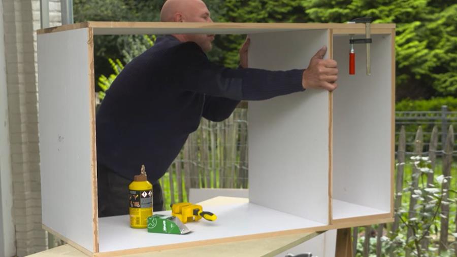 compartiment mur rangement garage