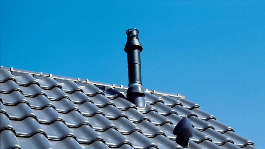 installatie afvoerkanaal schoorsteen