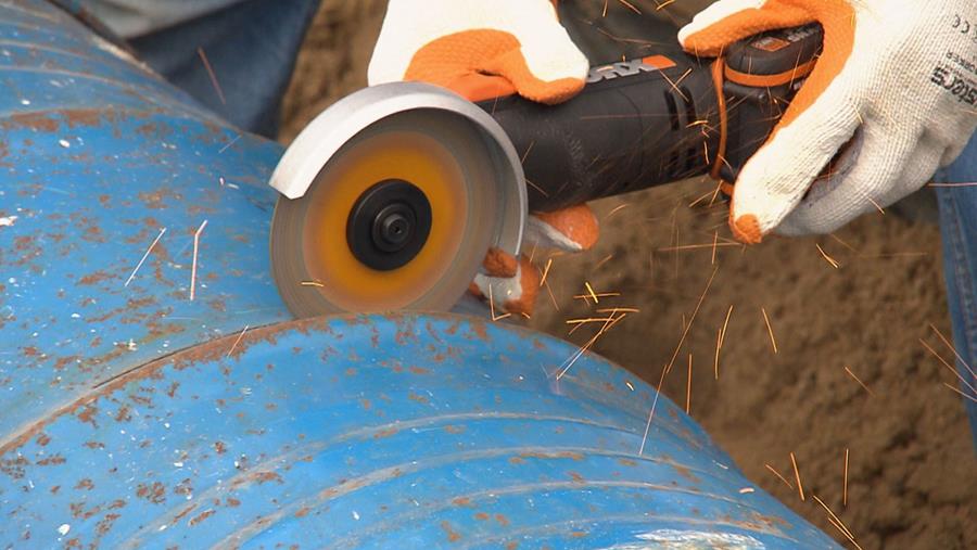 slijpen vuurput maken