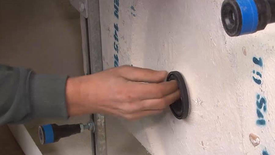 rubber vrijstaand bad