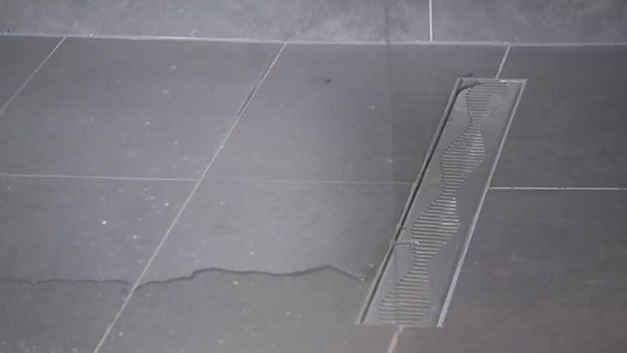 goten voor de INLOOPDOUCHE 