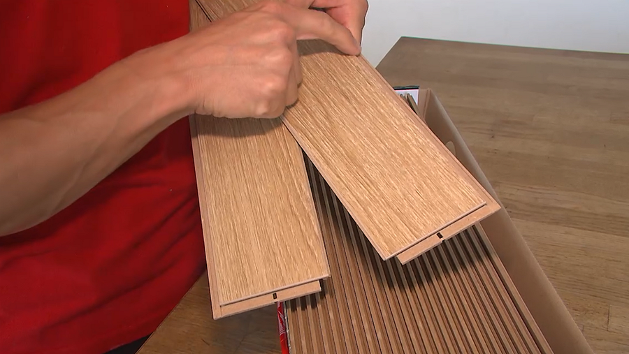6. ABplanken sol stratifié en chevrons