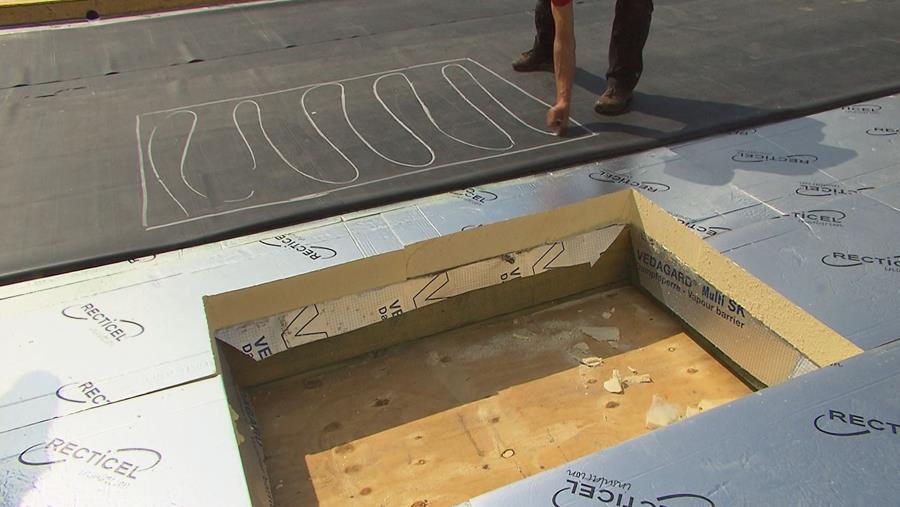 dakkoepel EPDM DAKBEDEKKING