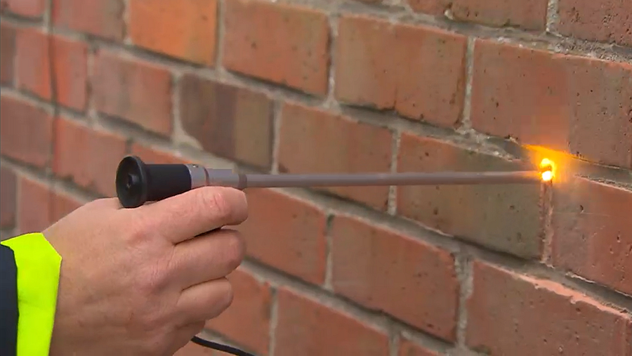 4. Inspectie spouwmuur spouwmuur isoleren
