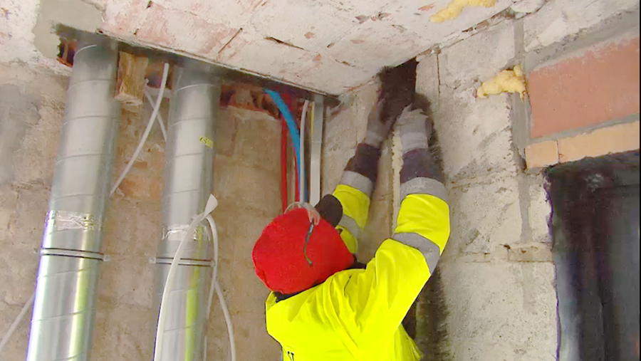 6. instelling spouwmuur isoleren
