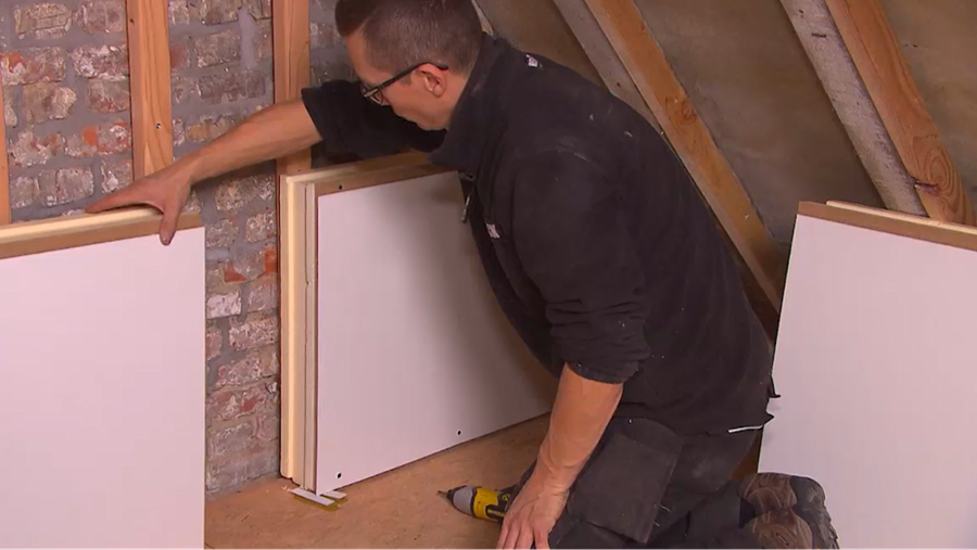 7. Prefabisolatie buitenmuur isoleren