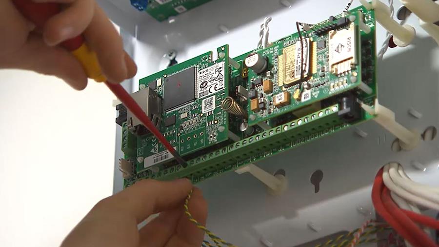 bekabeld systeem alarmsysteem