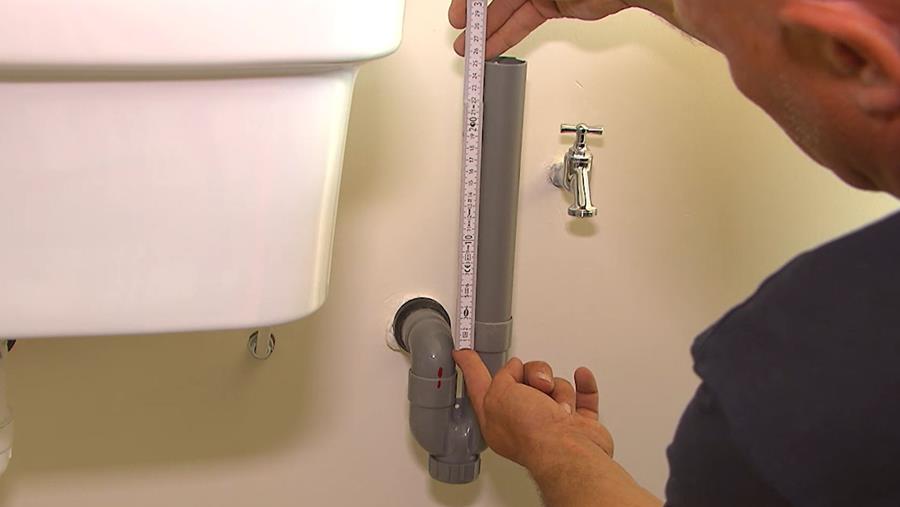 afstand machine à laver installer