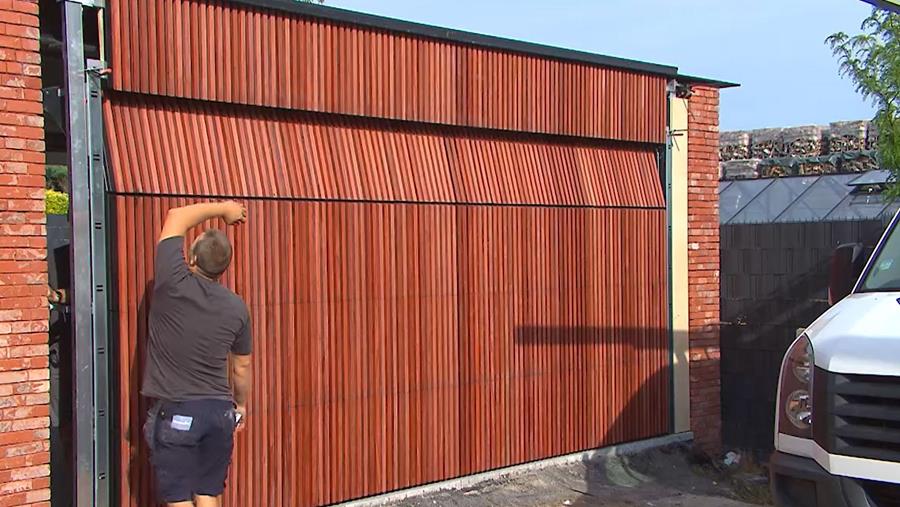 afregelen garagepoort
