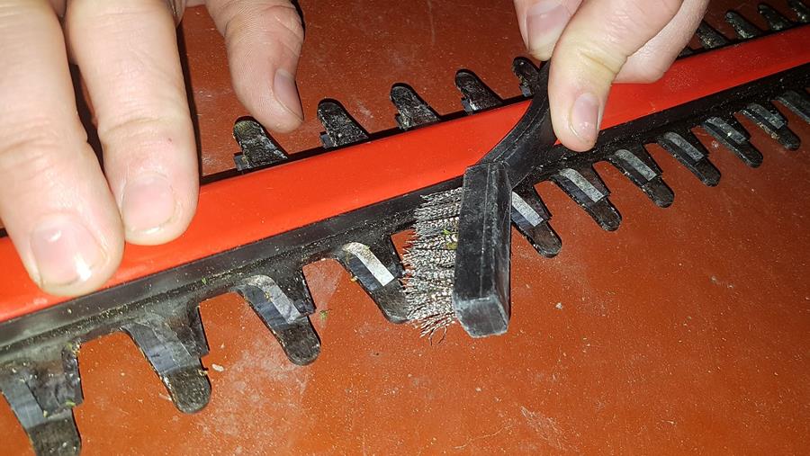 Staalborstel voor SNOEIGEREEDSCHAP