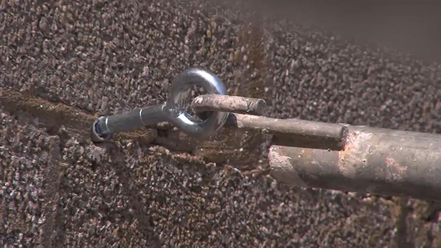 verankering veilig werken op een steiger