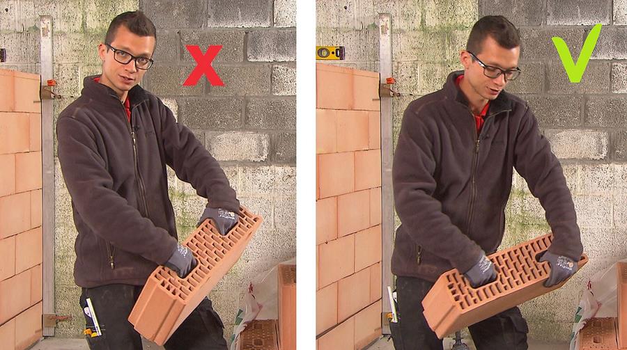 Ergonomie snelbouwers snelbouwstenen