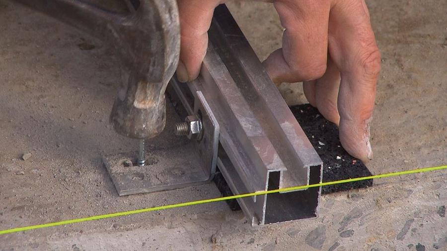 slagplug PLANKENTERRAS PLAATSEN