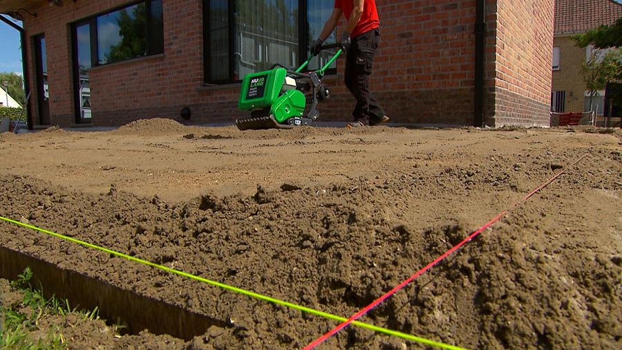 Aantrillen Stabilisatiematten