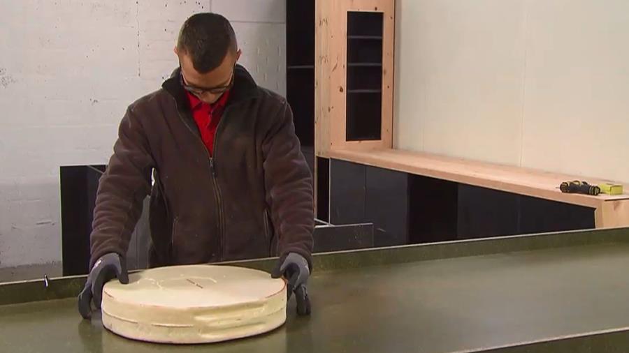 isolatie beton keukenwerkblad
