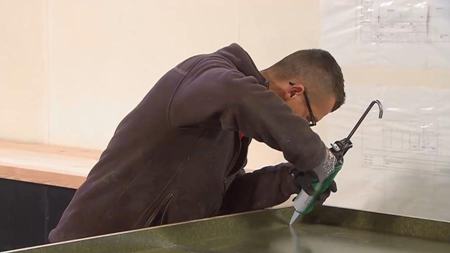 waterdicht beton keukenwerkblad