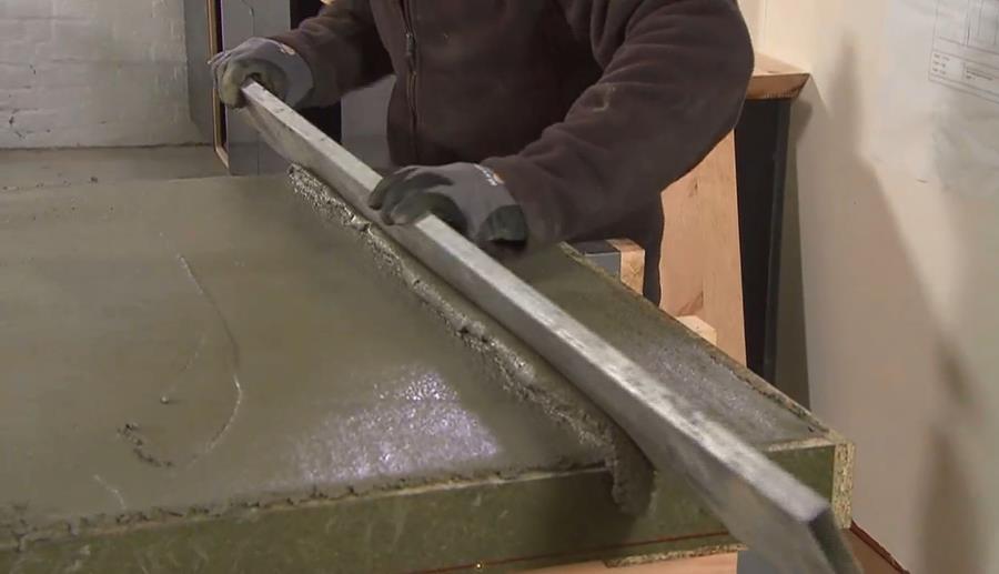 afreien beton keukenwerkblad
