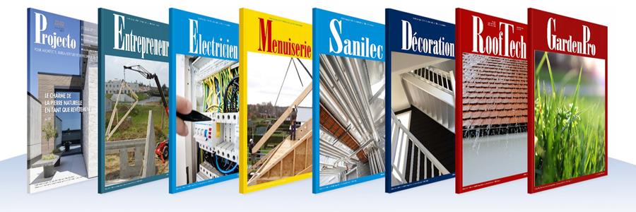 projecto entrepreneur electricien menuiserie décoration sanilec gardenpro rooftech