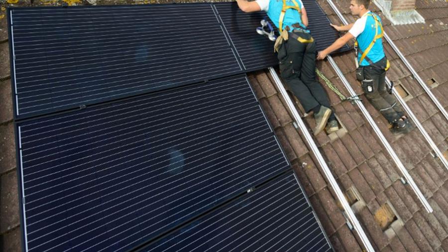installatie zonnepanelen