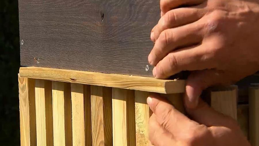 hulplat rangement toit vert