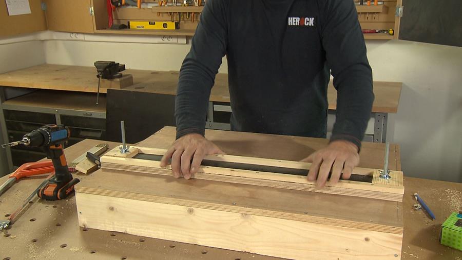geleider op werkblad