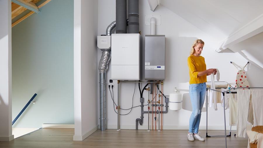 hybride warmtepompinstallatie