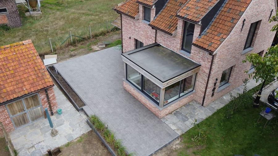 overgang terrassen niveauverschil