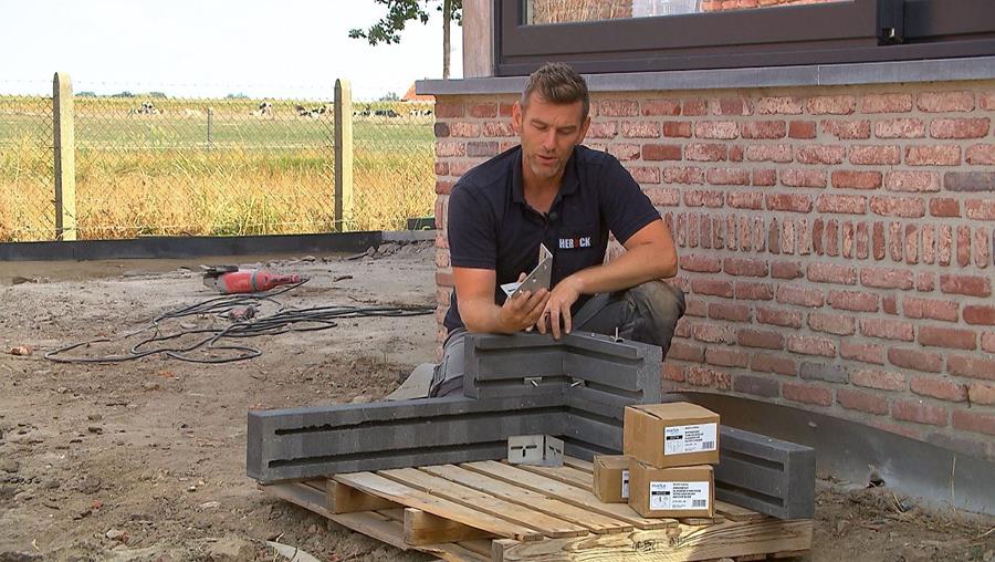 bouwblokken pakket bekijken bloembak