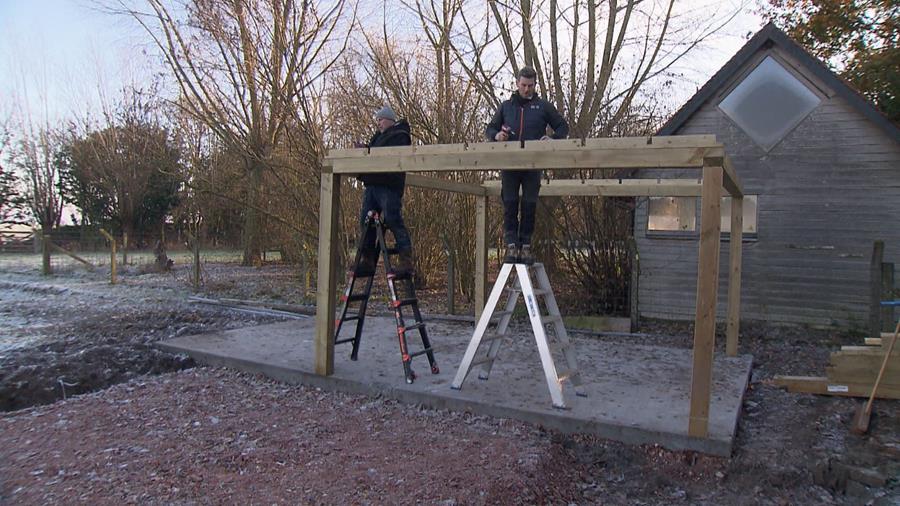 stootrand vastmaken