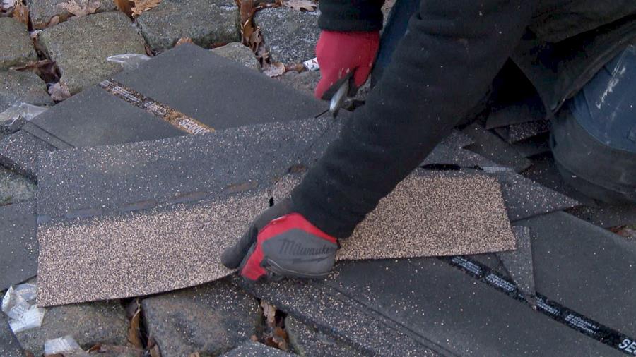 nokshingles snijden op maat