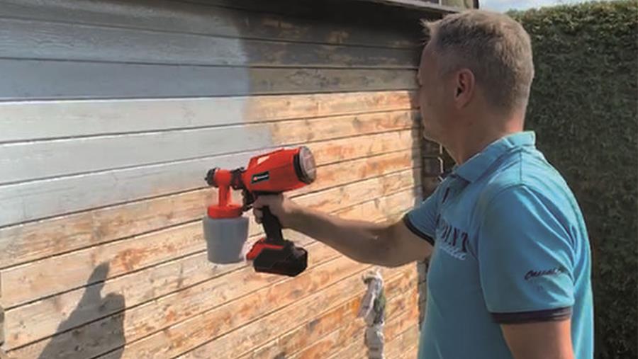 einhell verfspuit gebruiken