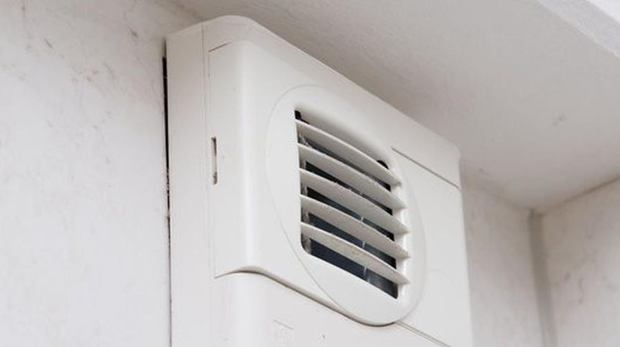 ventilatierooster opstijgend vocht