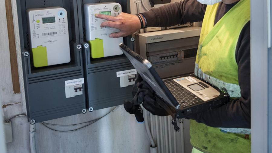 fluviusbeheersysteem digitale meter