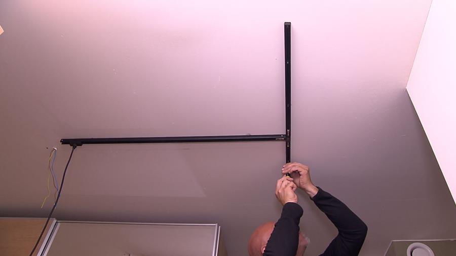 t-rail ophangen