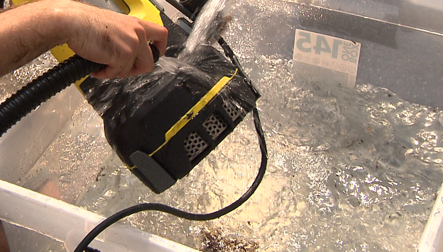 dompelpompen schoonmaken