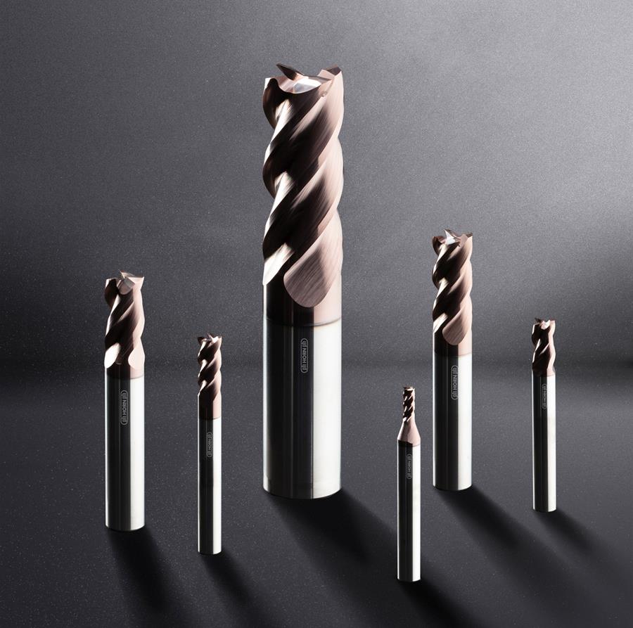 Horn : massief hardmetalen freesgereedschappen in 2 varianten.