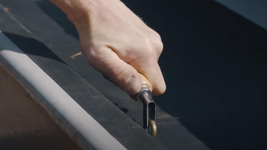 dakgoot bekleden epdm