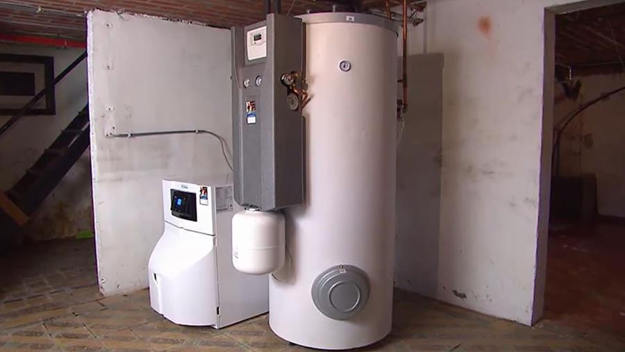 zonneboiler naverwarming