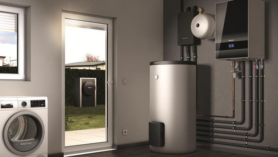 zonneboiler en voorraadvat zelf