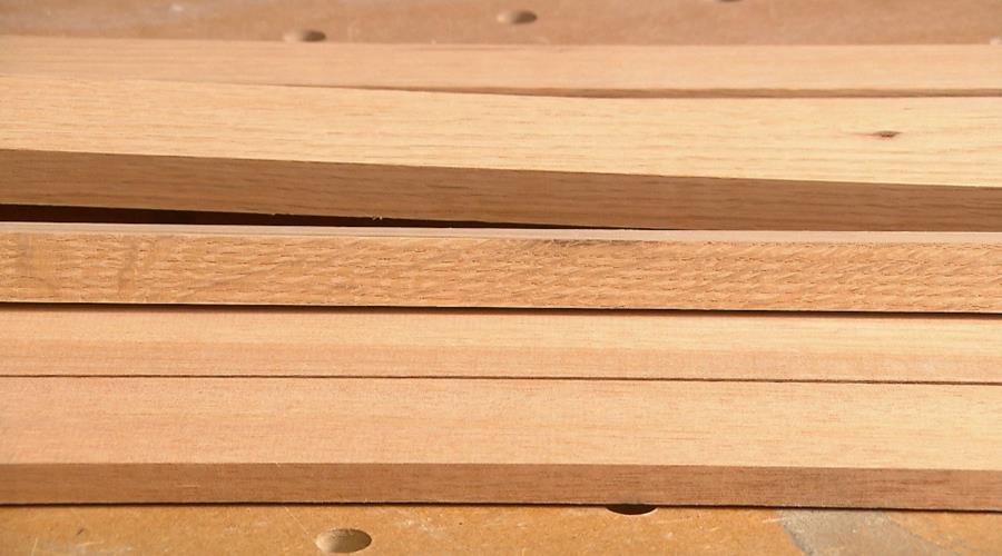 hout voor het kader