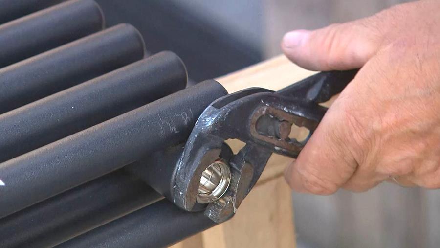 handdoekradiator afsluitdop