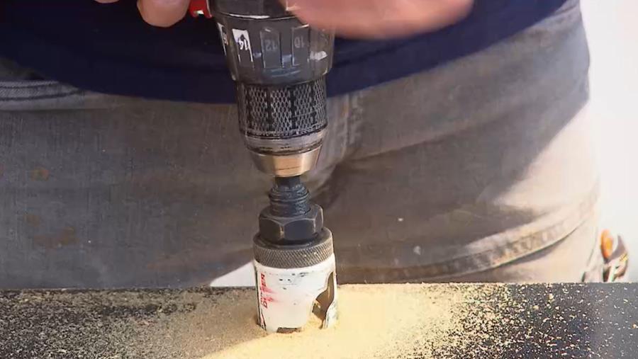boren met de klokboor