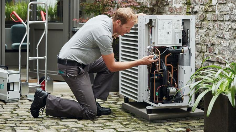 aarding van warmtepomp