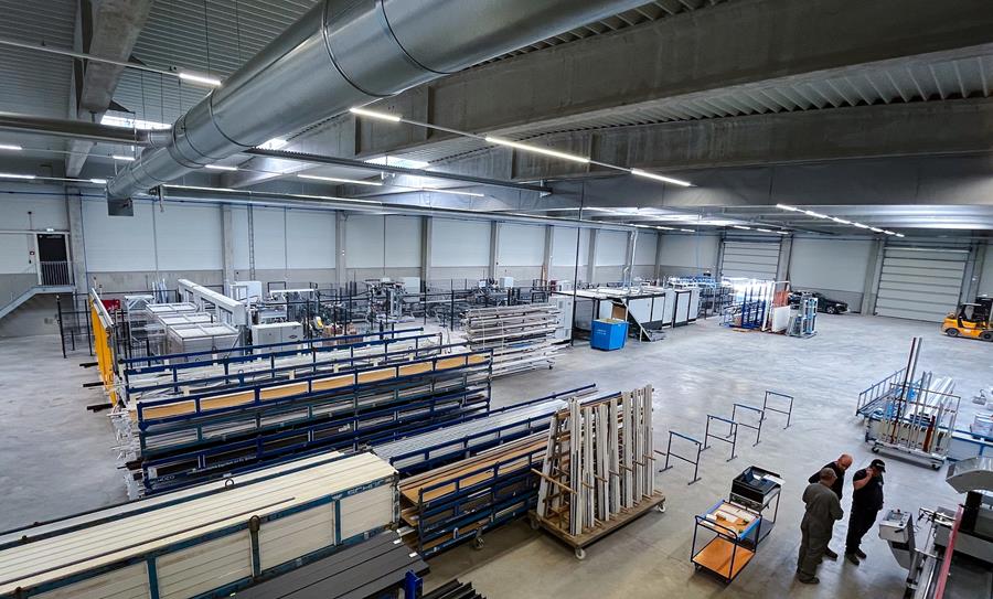 Une ligne de production à la pointe de la technologie