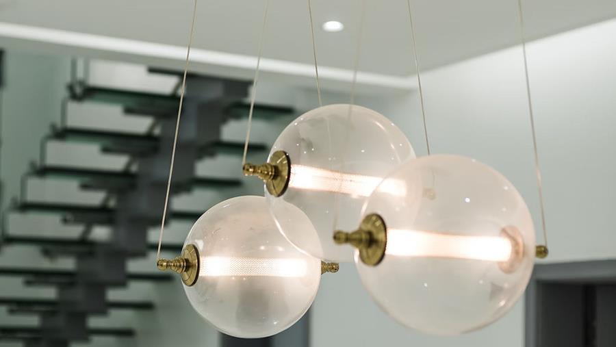 enkel ledlampen in de winkel